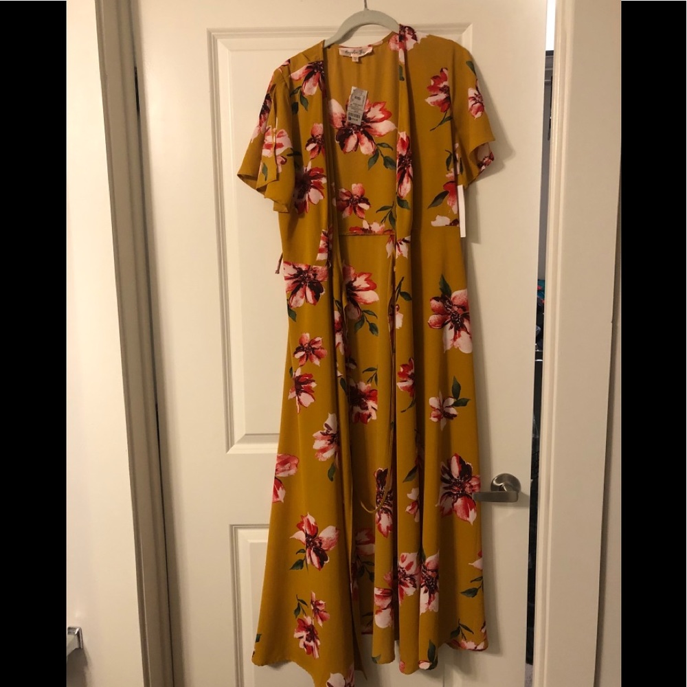 Wrap around dress